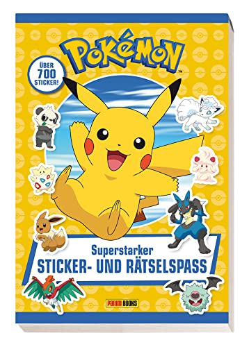 Pokémon: Superstarker Sticker- und Rätselspaß: Sticker- und Rätselblock von Panini Verlags GmbH